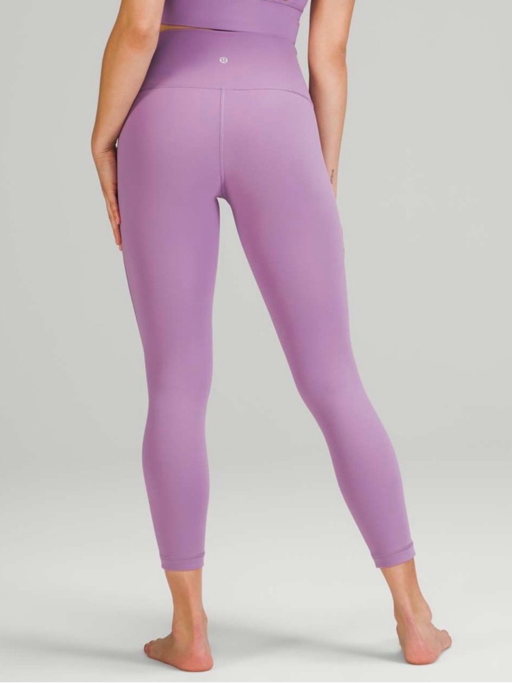 Lululemon Wunder Under High Rise 22” Luxtreme in Wisteria Purple (Lavender) - 4